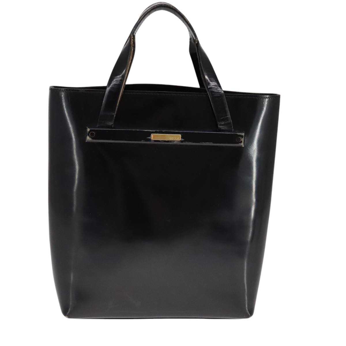 ハンドバッグ GUCCI HAND BAG (805815AADVW 1000) Mini half-moon top handle bag in black leather | GUCCI® US
