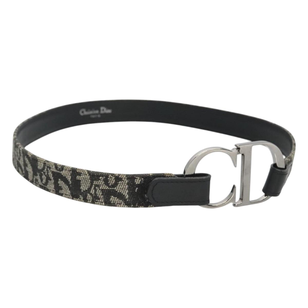 Christian Dior Trotter Canvas Belt 28