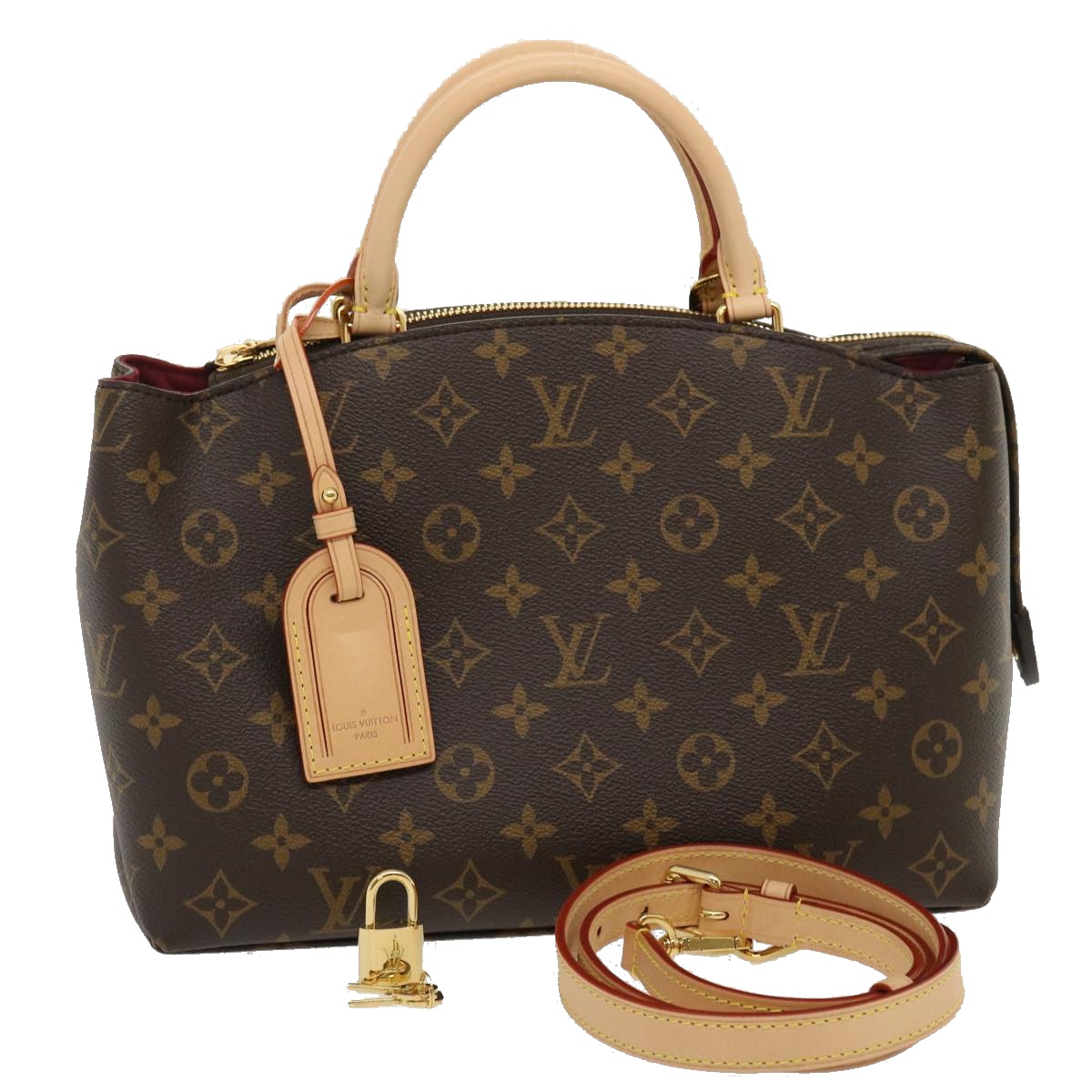 LOUIS VUITTON Monogram Petit Palais PM Hand Bag M45900 LV