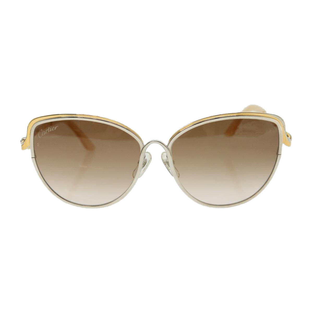 CARTIER Sunglasses Brown ESW00045 Auth am501b | eBay display picture 2