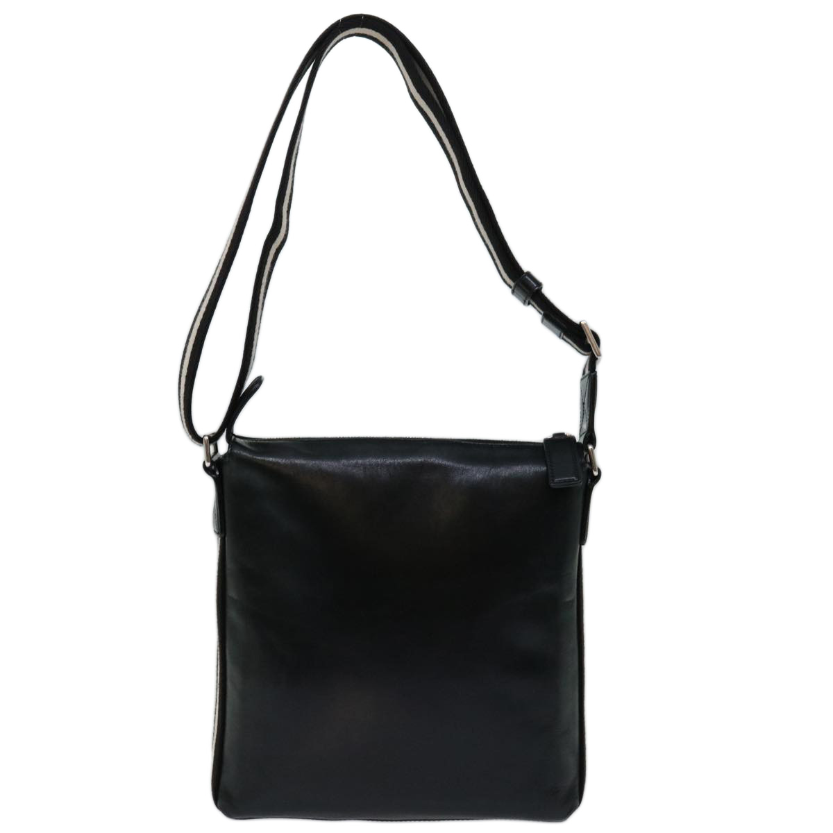 お値下げ　BALLYバック BALLY Shoulder Bag Leather Black Auth bs13347 | eBay