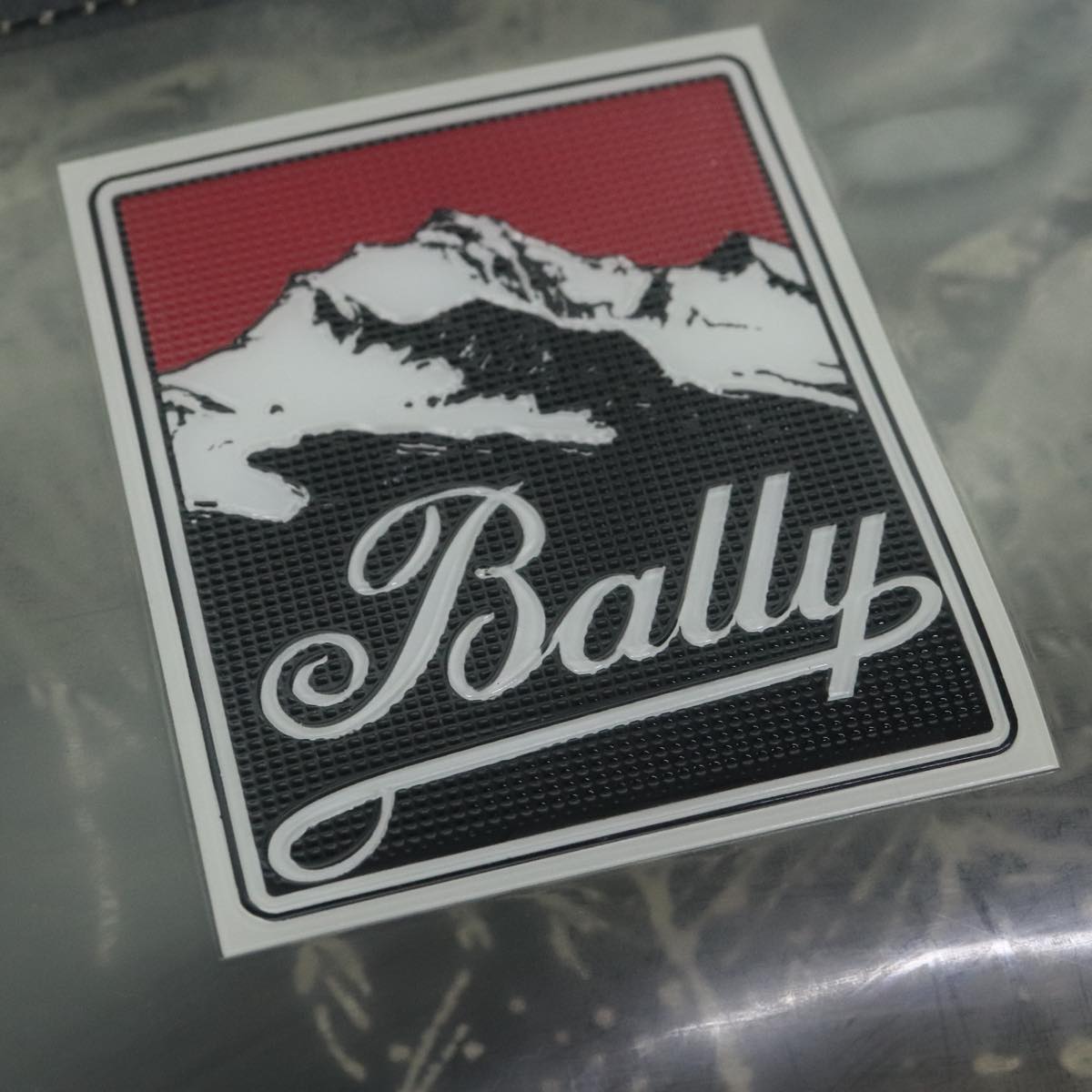 BALLY Backpack Vinyl Clear Black Silver Auth bs18516 | eBay display picture 2