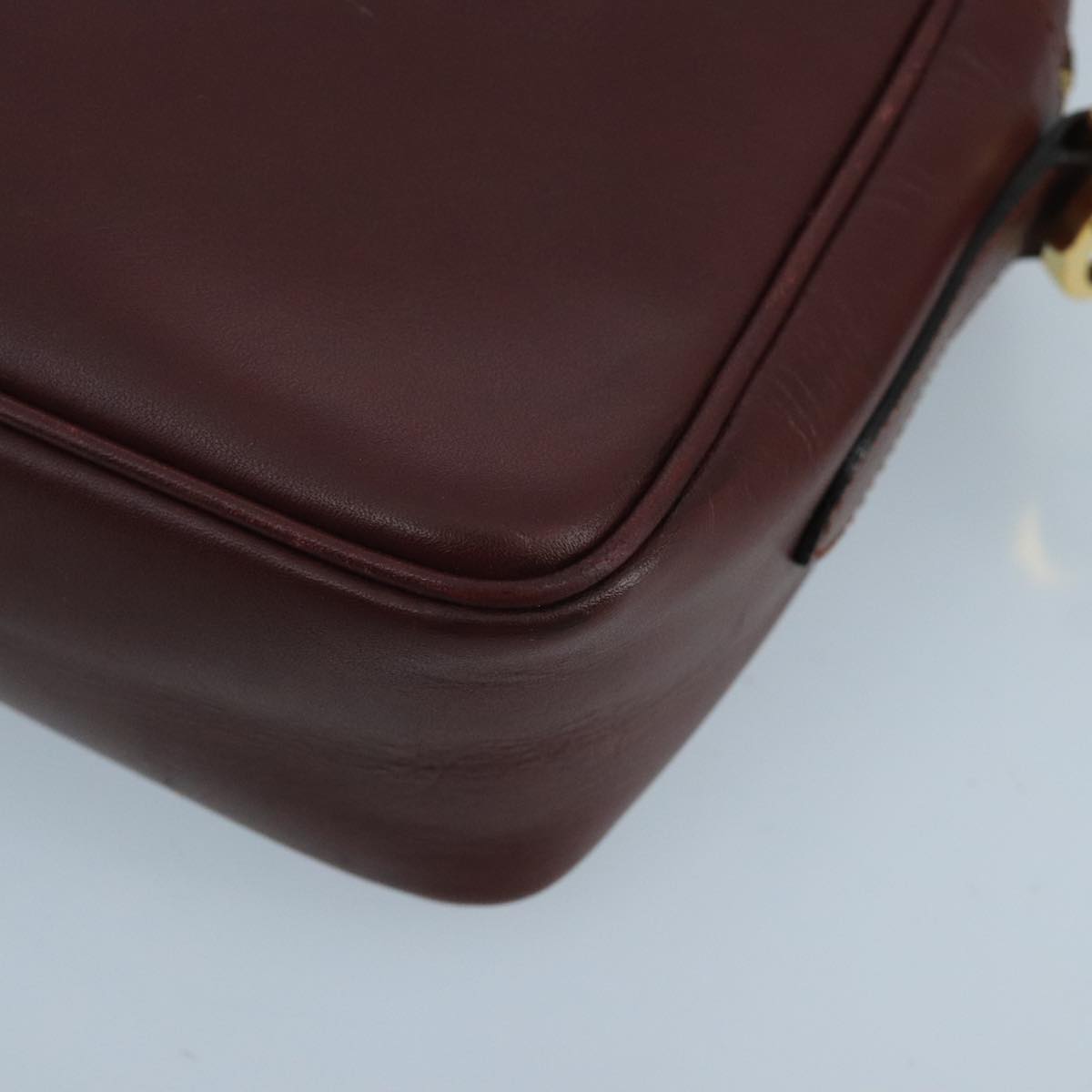 【未使用級 Cartier✨️箱 購入証明カード】 Paris レザー バッグ Cartier Bag Women's Shoulder Body Panther Leather Black