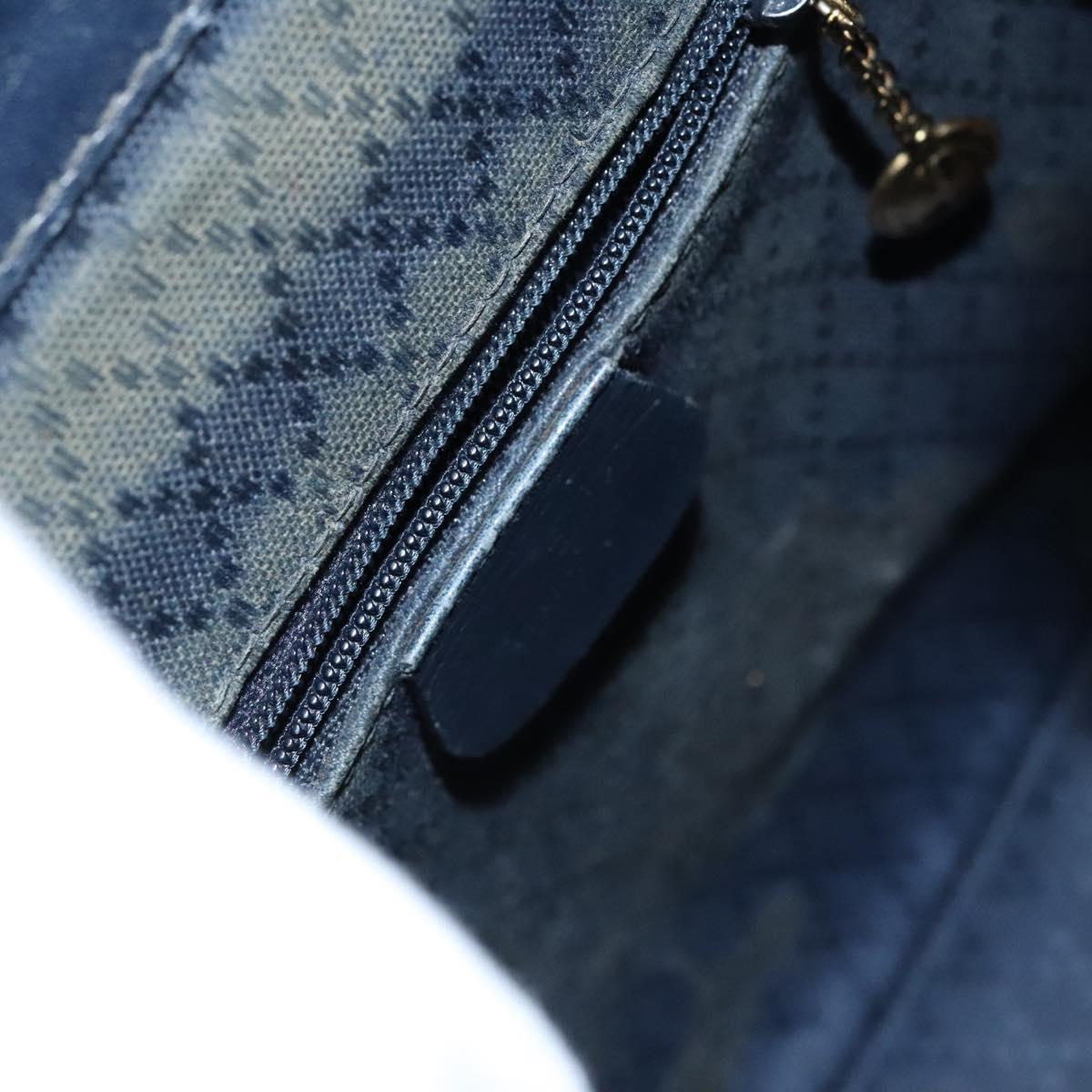 GUCCI Bamboo Backpack Enamel Black Gold Auth bs23155 Gucci Bamboo Backpack | Etoile Luxury Vintage – l main image 3