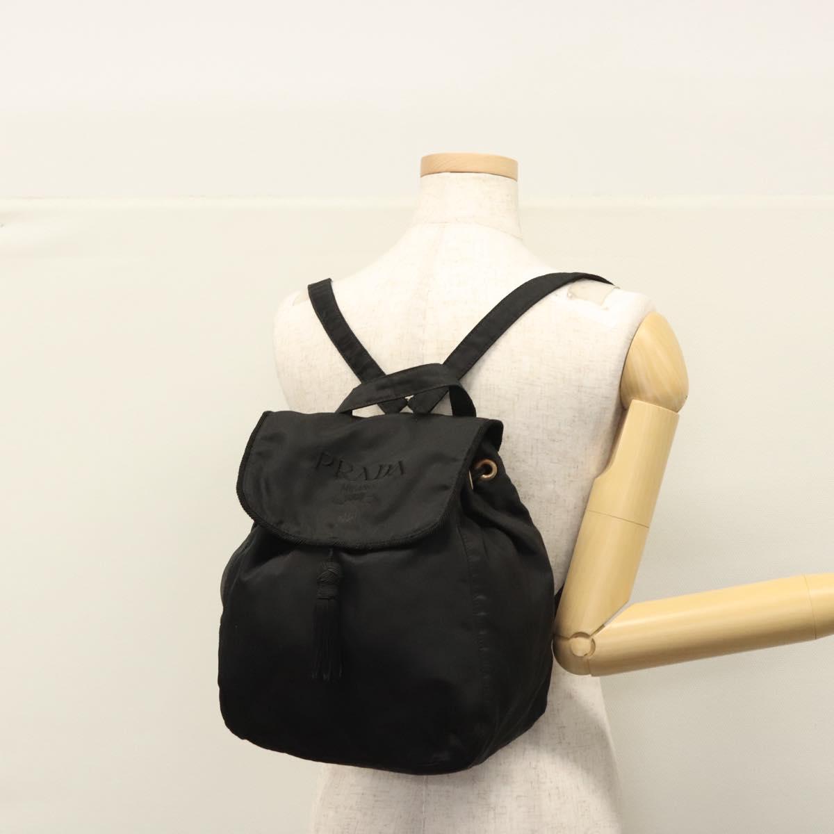 PRADA Backpack Nylon Black Auth bs23399 | eBay display picture 1