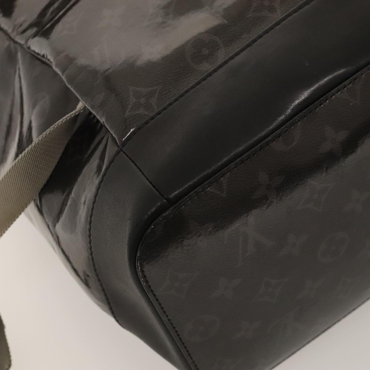 LOUIS VUITTON Monogram Eclipse Glaze Zipped Tote Backpack 