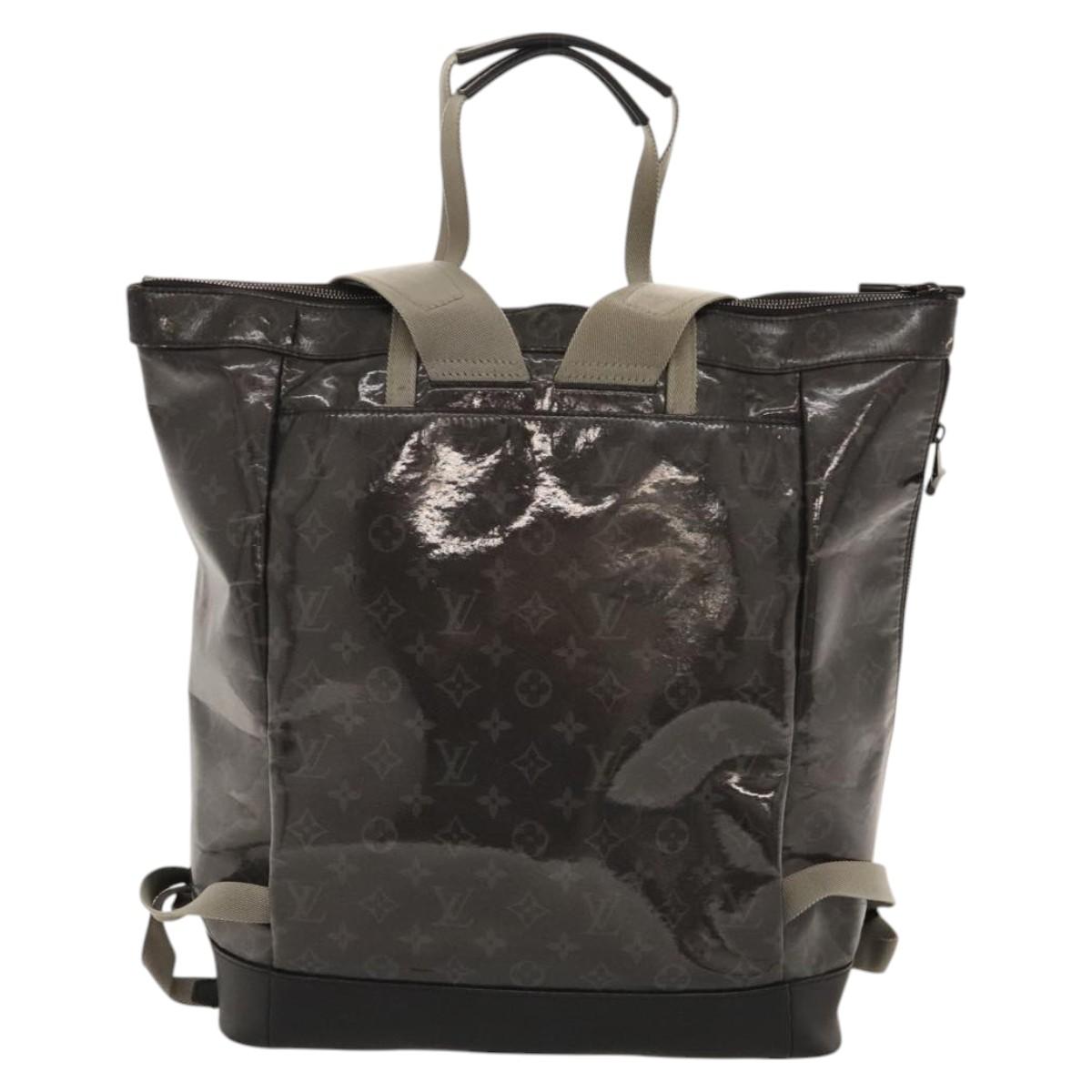 LOUIS VUITTON Monogram Eclipse Glaze Zipped Tote Backpack LV Auth LOUIS VUITTON Monogram Eclipse Glaze Zipped Tote Backpack  main image 4