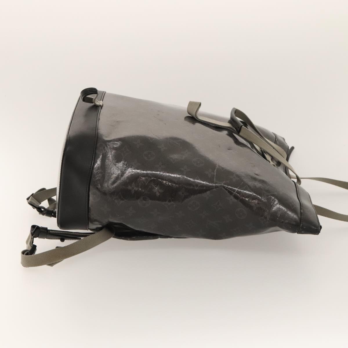 LOUIS VUITTON Monogram Eclipse Glaze Zipped Tote Backpack  display picture 1
