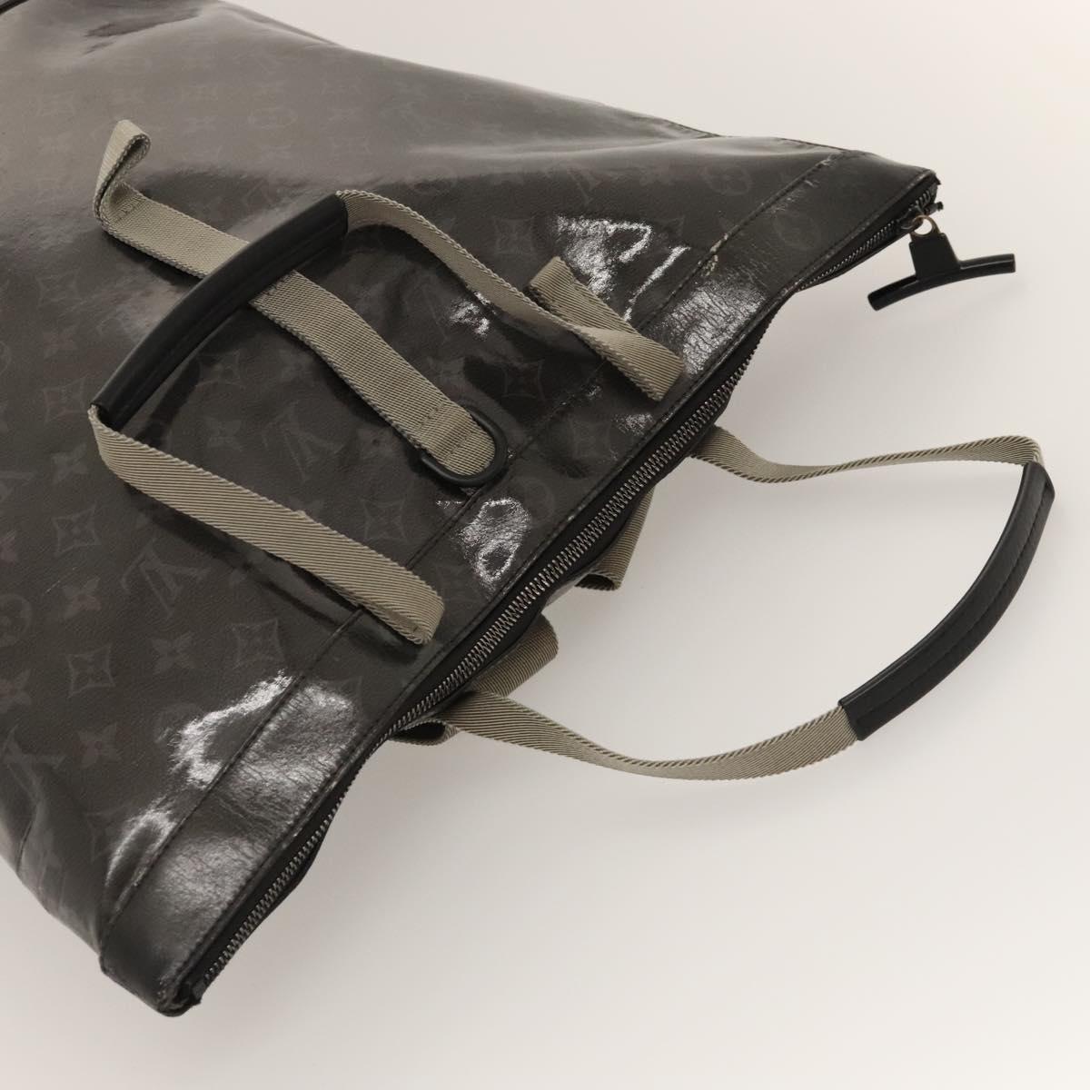 LOUIS VUITTON Monogram Eclipse Glaze Zipped Tote Backpack  display picture 1