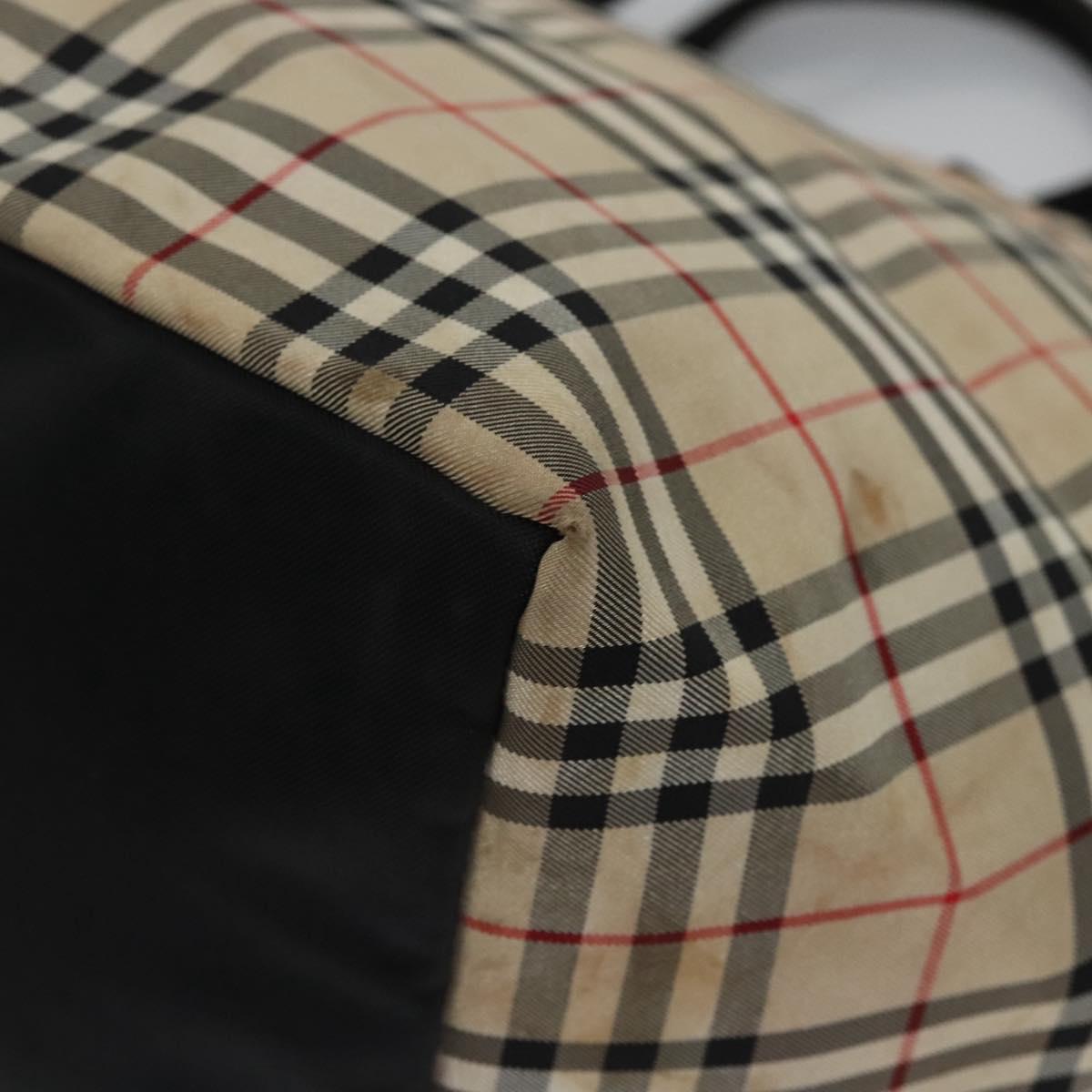 Burberrys BLUE LABEL キャンバス ノバチェック 帆布 BURBERRY バーバリー トートバッグ ノバチェック ホースロゴ