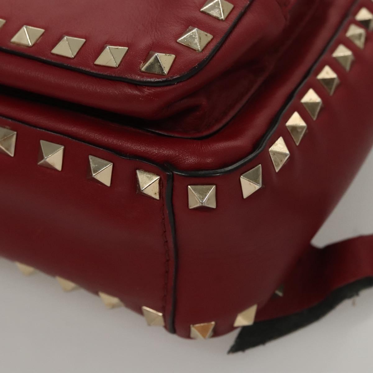 VALENTINO Backpack Leather Red Auth VALENTINO Backpack Leather Red Auth bs23660V | eBay main image 2