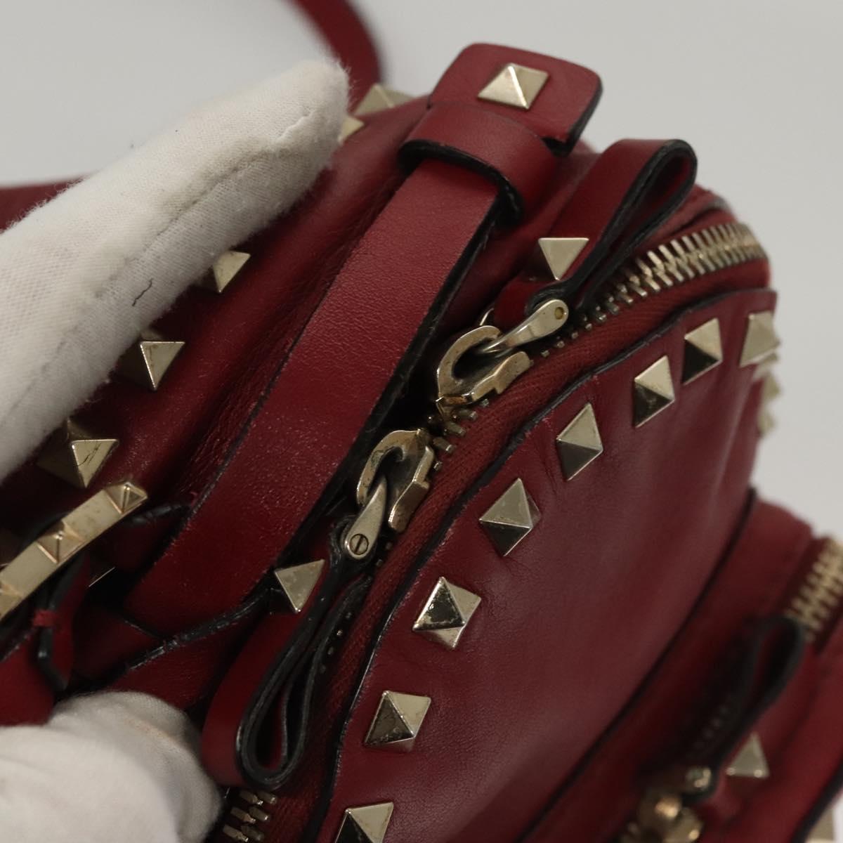 VALENTINO Backpack Leather Red Auth bs23660V | eBay display picture 1