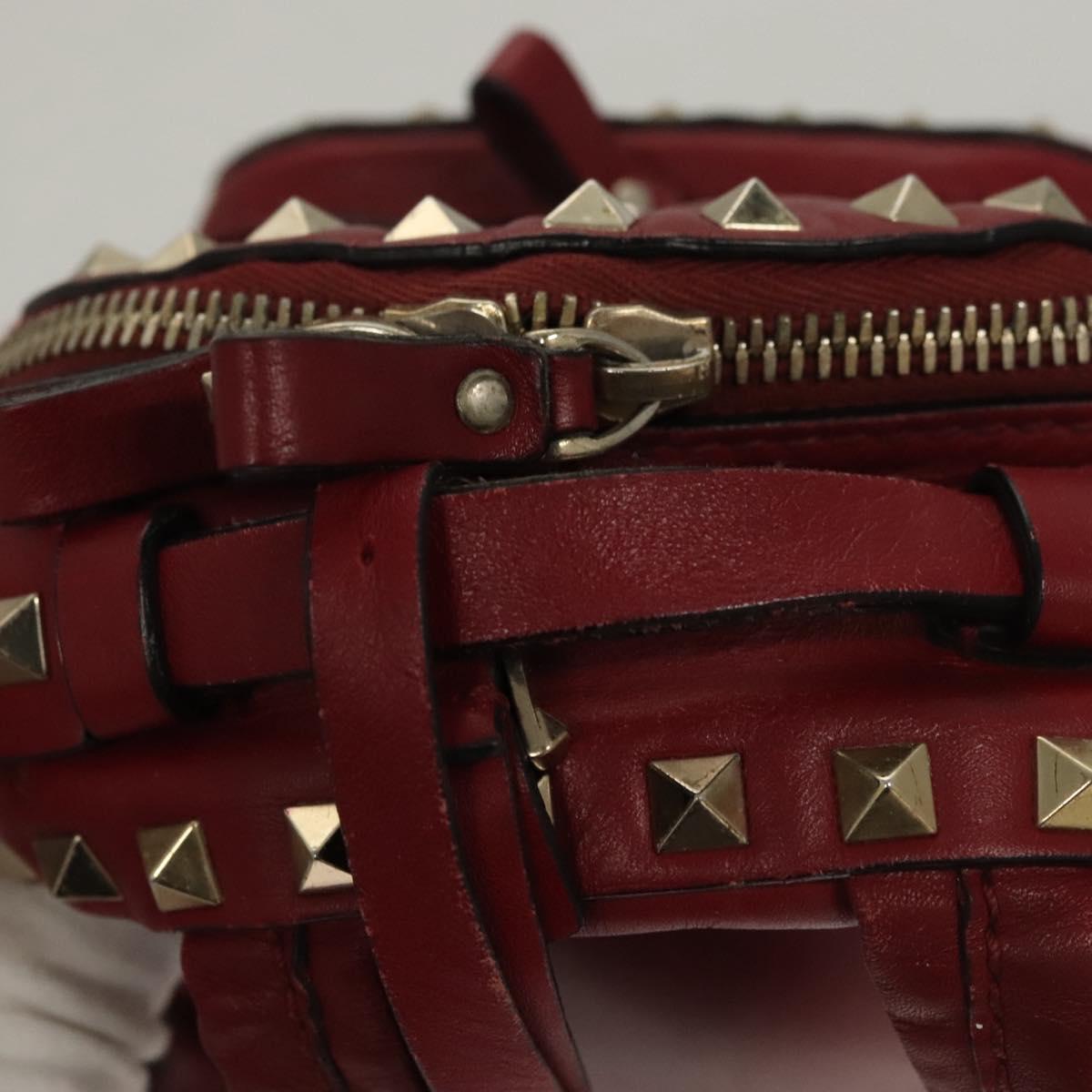 VALENTINO Backpack Leather Red Auth bs23660V | eBay display picture 3