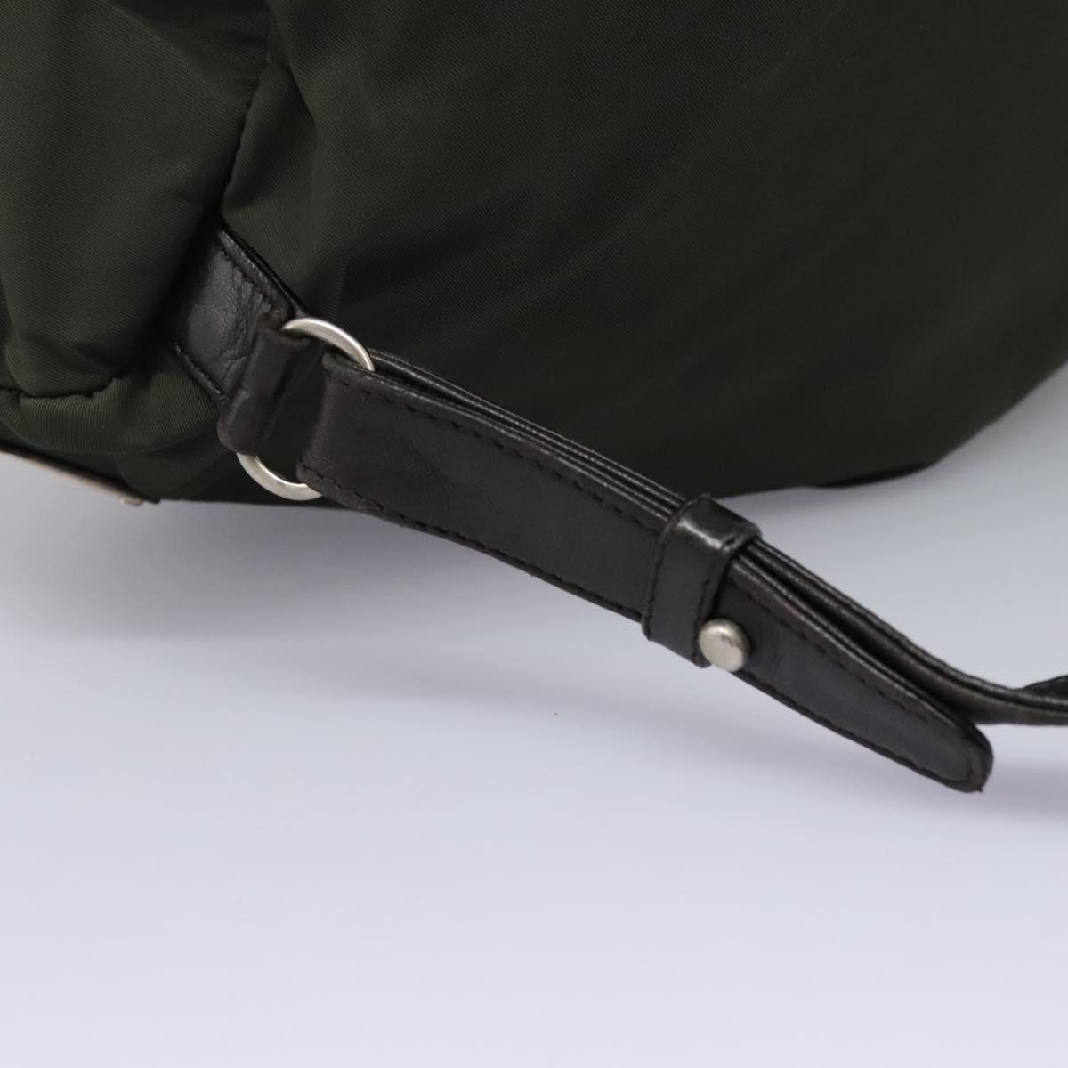 PRADA Backpack Nylon Khaki Auth bs23722 | eBay display picture 3