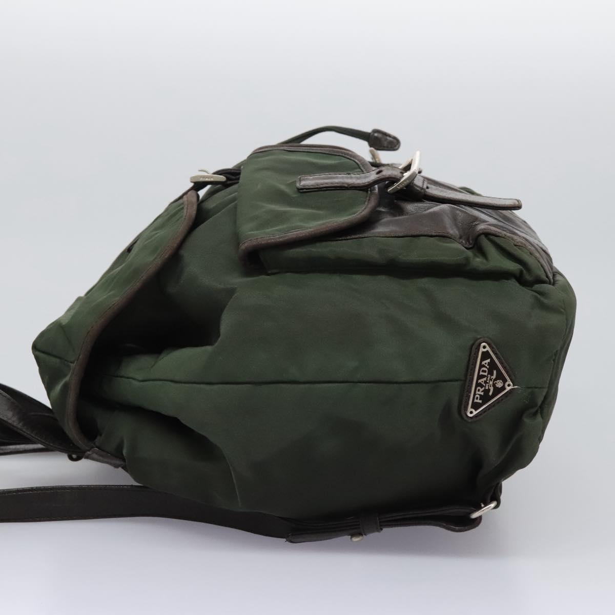 PRADA Backpack Nylon Khaki Auth bs23722 | eBay display picture 1