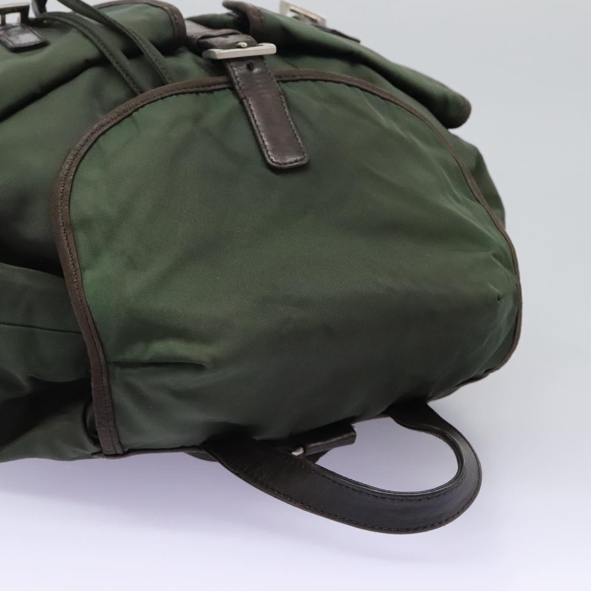 PRADA Backpack Nylon Khaki Auth bs23722 | eBay display picture 3