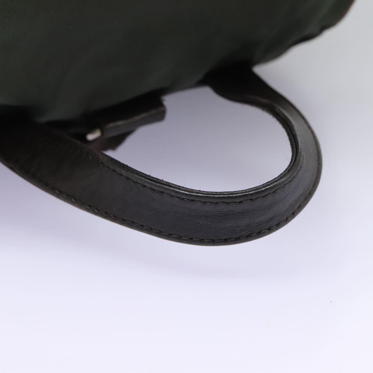 PRADA Backpack Nylon Khaki Auth bs23722 PRADA Chain Backpack Nylon Khaki Gold Auth bs27511 Golden  main image 3