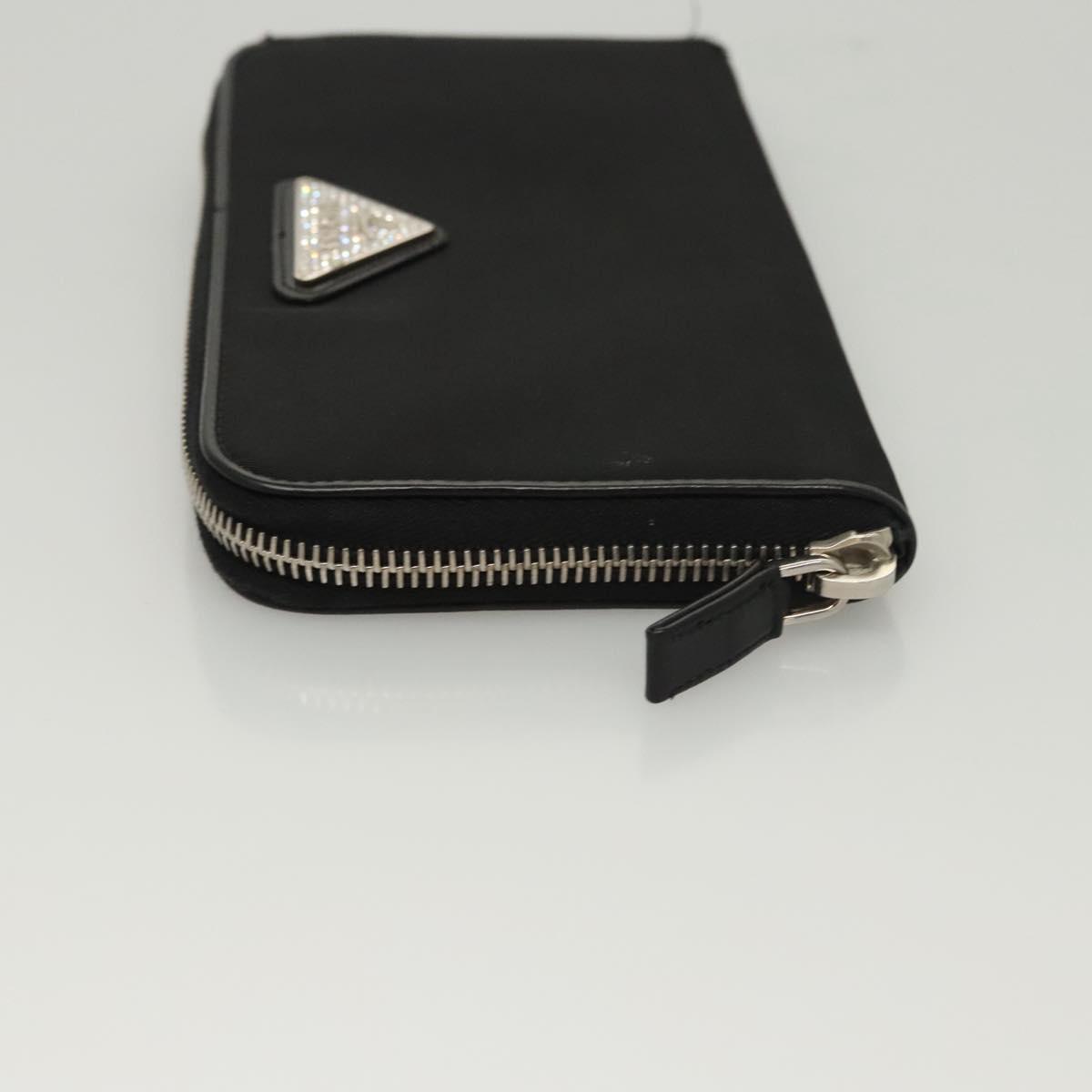 PRADA Long Wallet Nylon Black Auth bs24726 | eBay