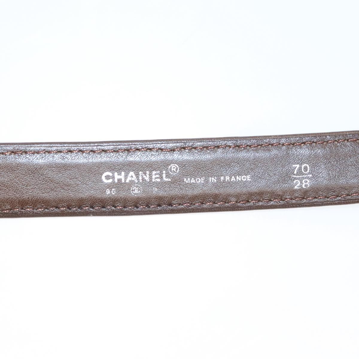 CHANEL Belt Leather 30.7