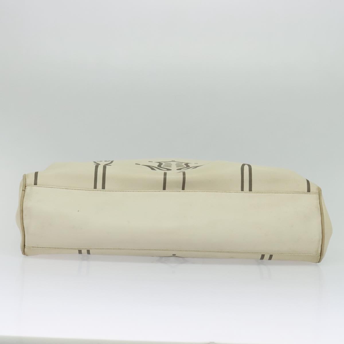 BOTTEGA VENETA Hand Bag Leather White Gold Auth bs25987 | eBay