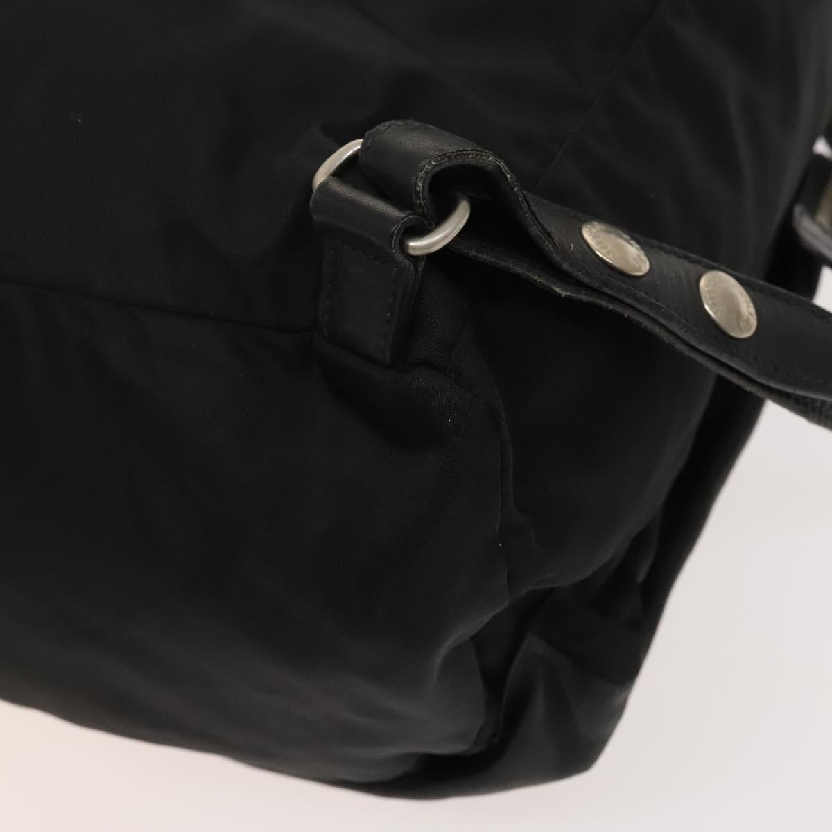 PRADA Backpack Nylon Black Silver Auth bs27860 PRADA Backpack Nylon Black Silver Auth bs27860 | eBay main image 2