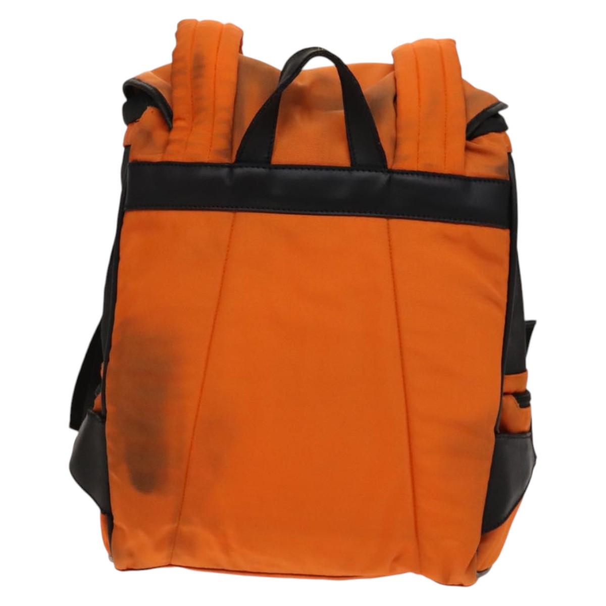 GUCCI グッチ リュック バックパック ナイロン レザー オレンジ GUCCI グッチ リュック バックパック ナイロン レザー オレンジ 【公式