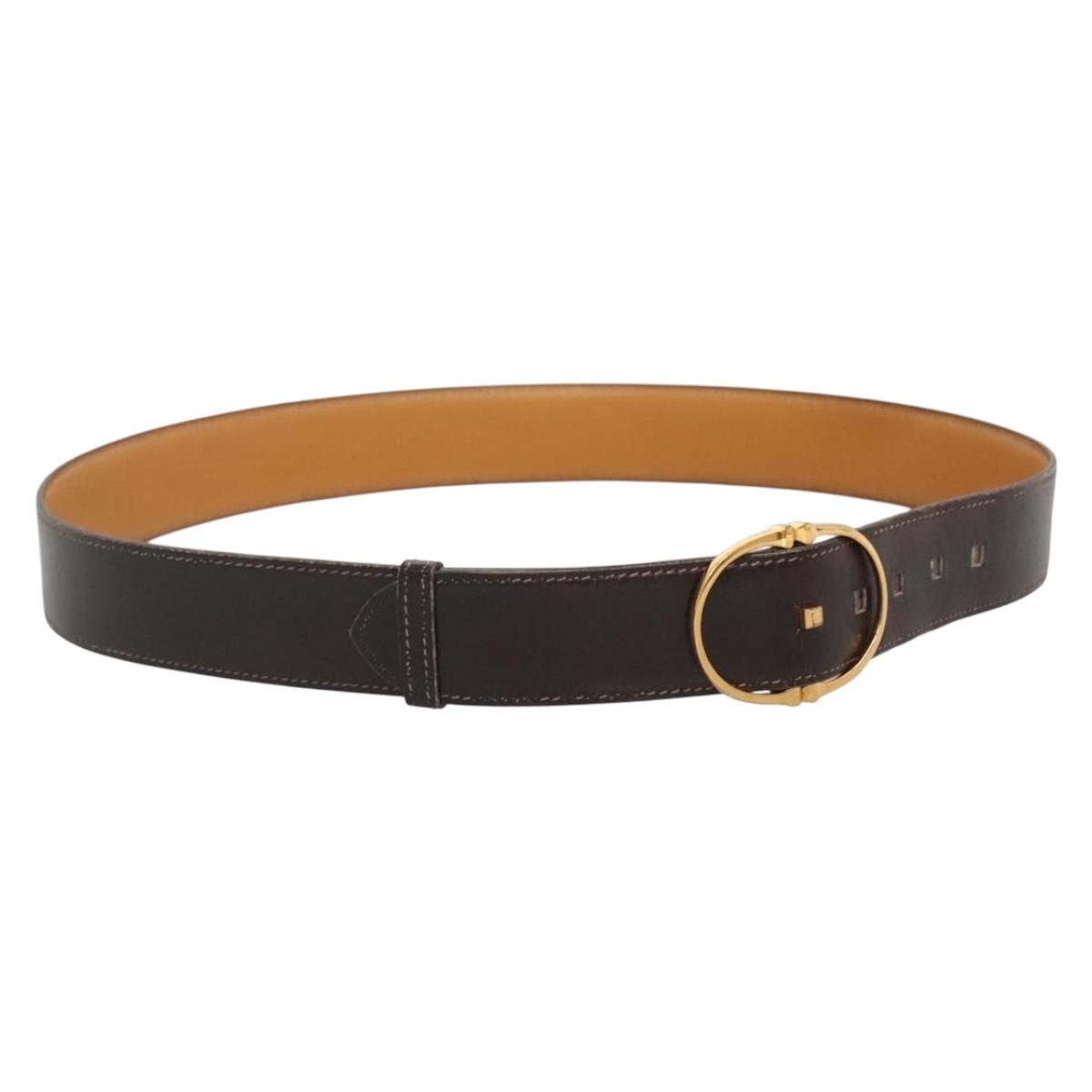 HERMES Belt Leather 36.6