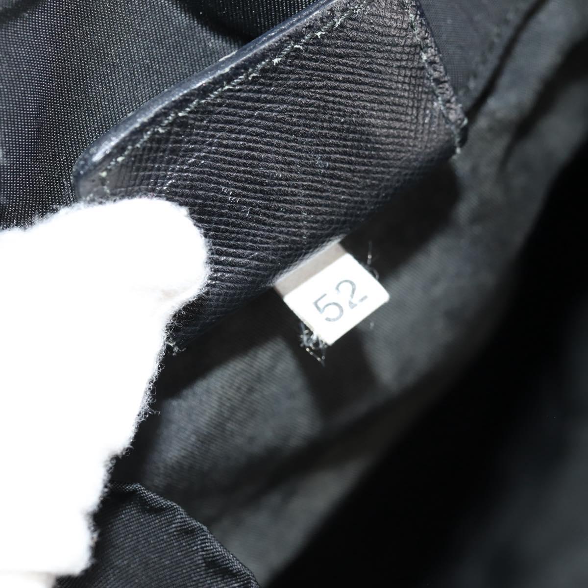 PRADA Backpack Nylon Black Silver Auth bs29965 | eBay