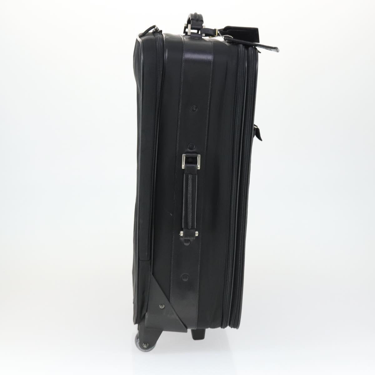 PRADA Carry Bag Nylon Black Silver Auth bs32877 | eBay