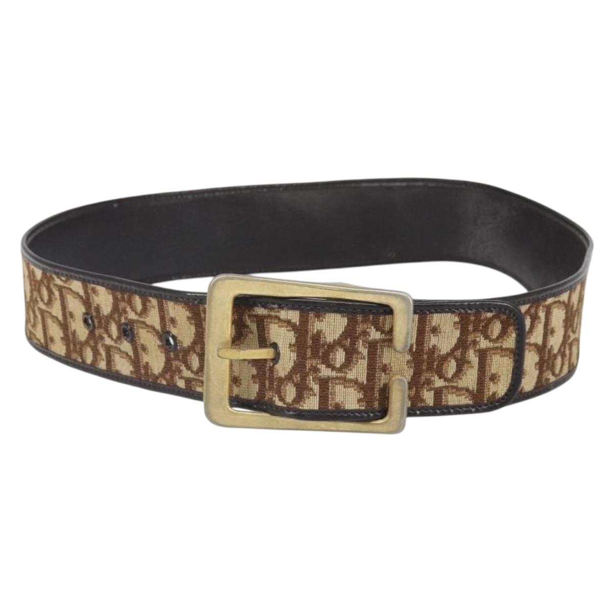 Christian Dior Trotter Canvas Belt 35.8