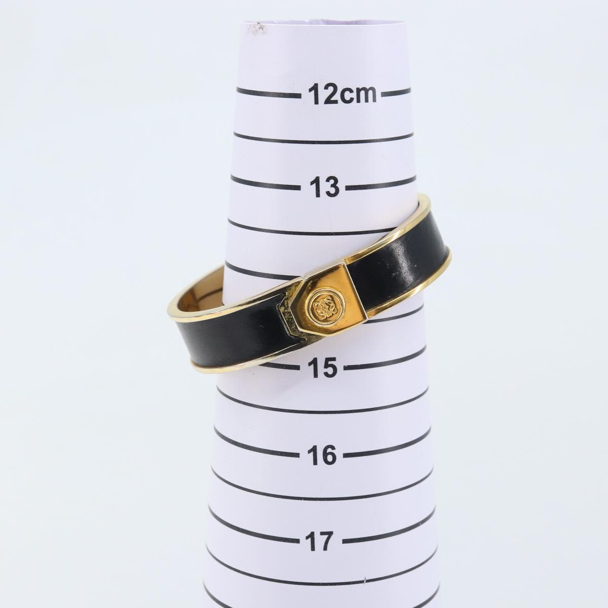 LOEWE Bangle Bracelet metal Black Auth bs33970 | eBay