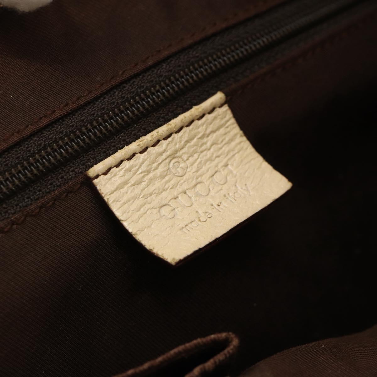 GUCCI GG Canvas Hand Bag Beige Gold 139552 Auth bs34241 | eBay