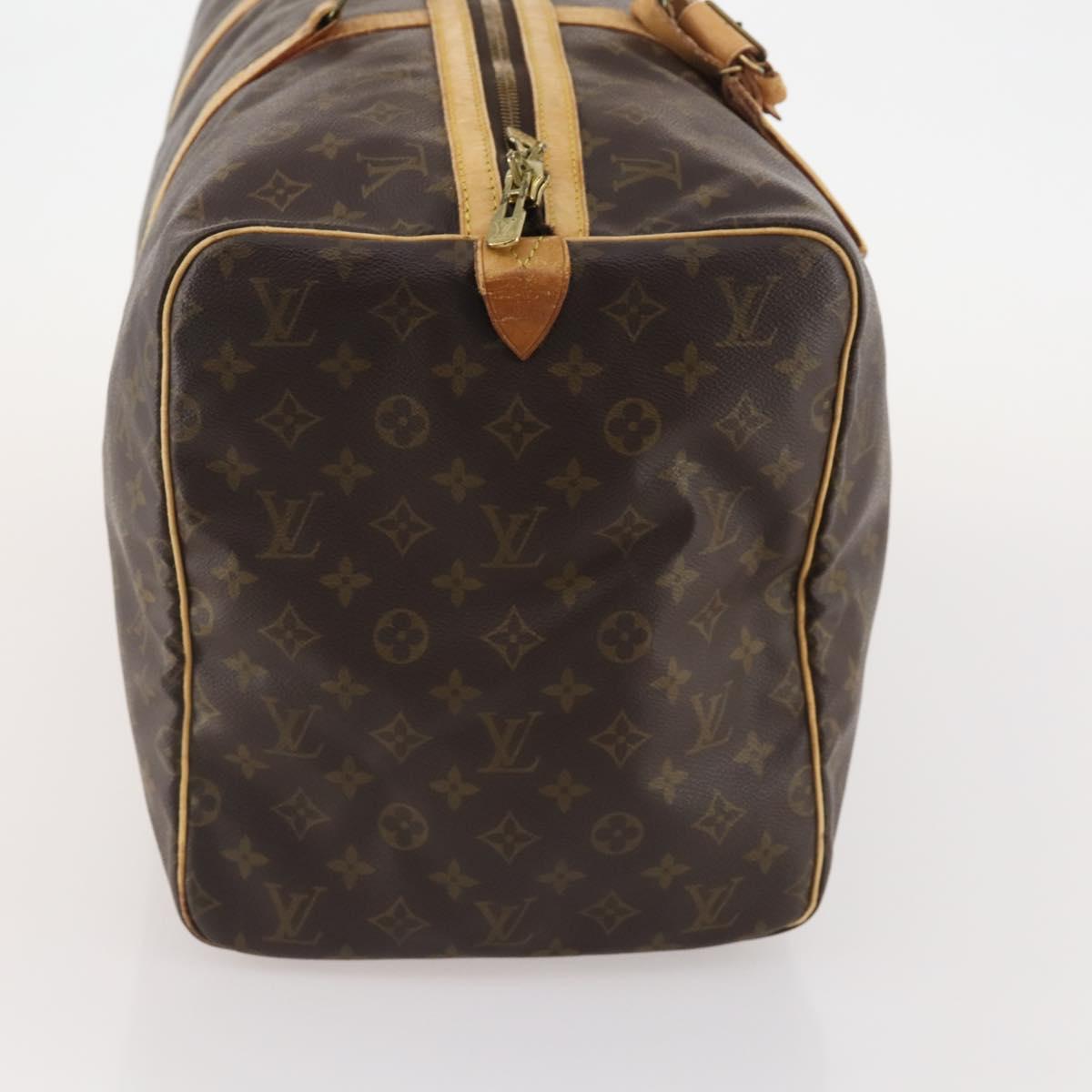 LOUIS VUITTON Monogram Sac Souple 55 Boston Bag M41622 LV Auth