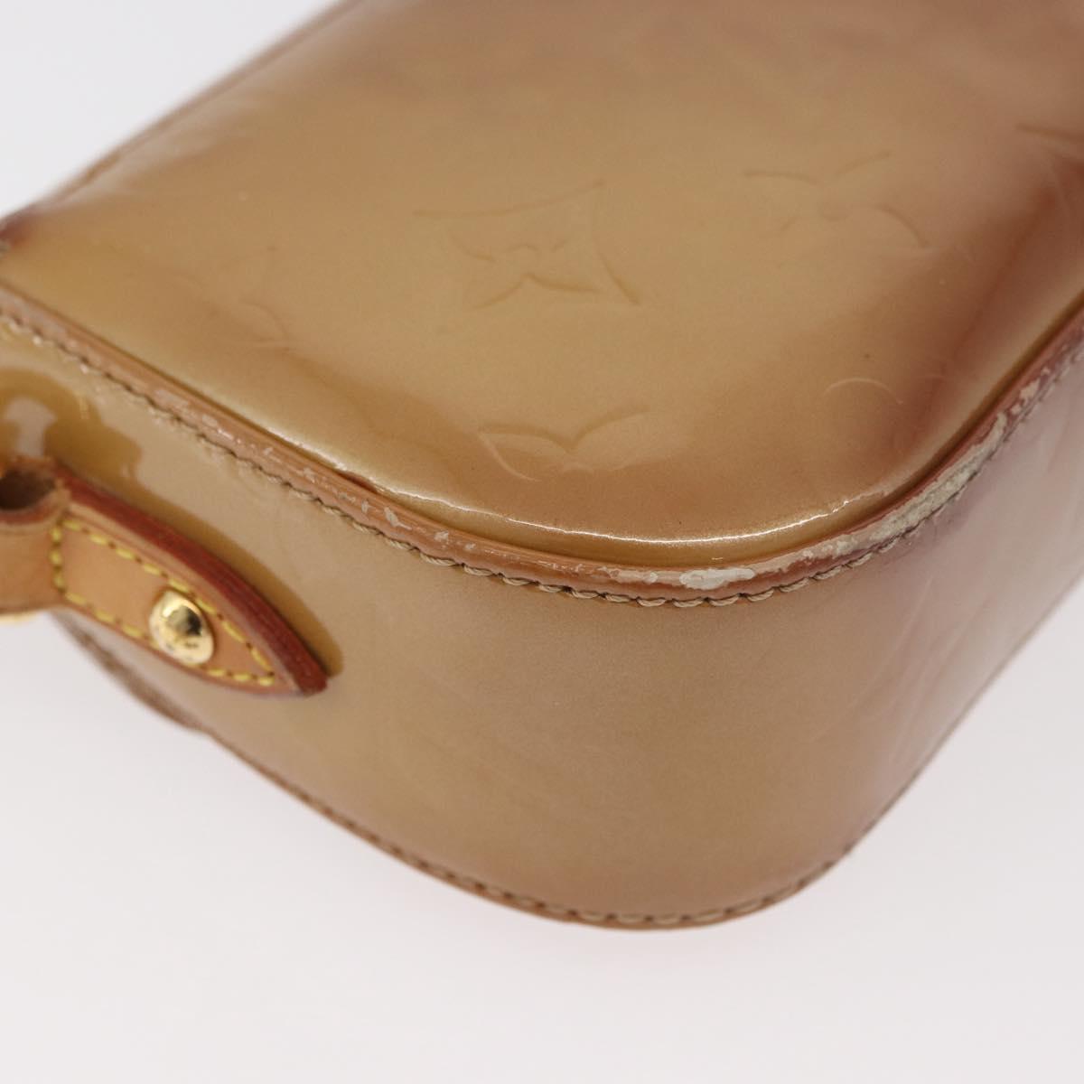 LOUIS VUITTON Monogram Vernis Malibu Street Bag Noisette M91506 LV