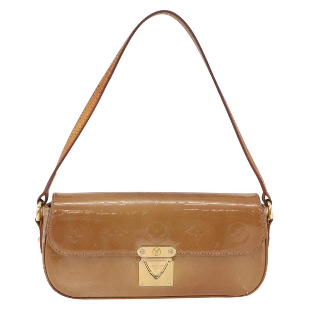 LOUIS VUITTON Monogram Vernis Malibu Street Bag Noisette M91506 LV