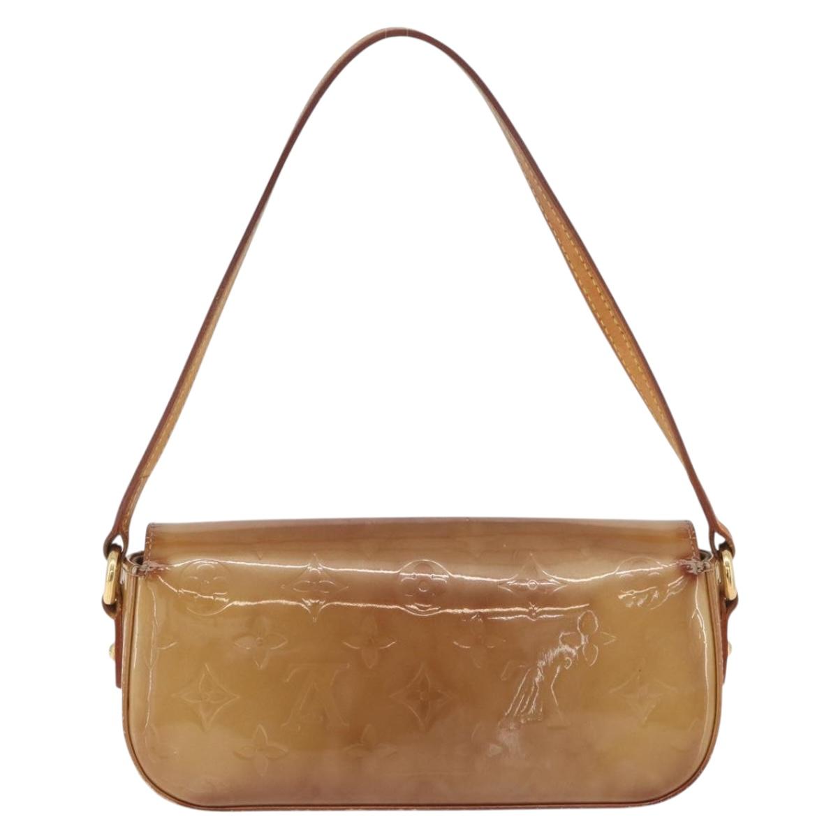 LOUIS VUITTON Monogram Vernis Malibu Street Bag Noisette M91506 LV