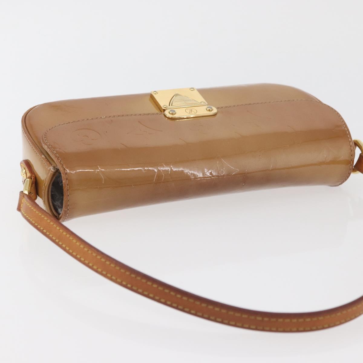 LOUIS VUITTON Monogram Vernis Malibu Street Bag Noisette M91506 LV