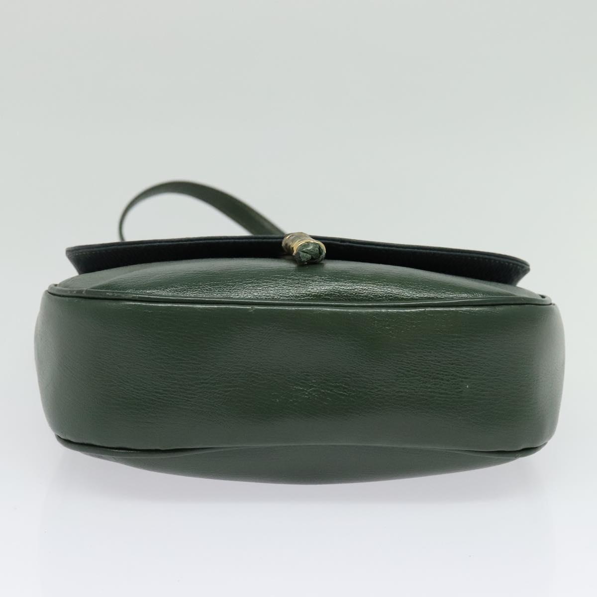 LOEWE Velazquez Hand Bag Leather 2way Green Gold Auth ep10716 | eBay