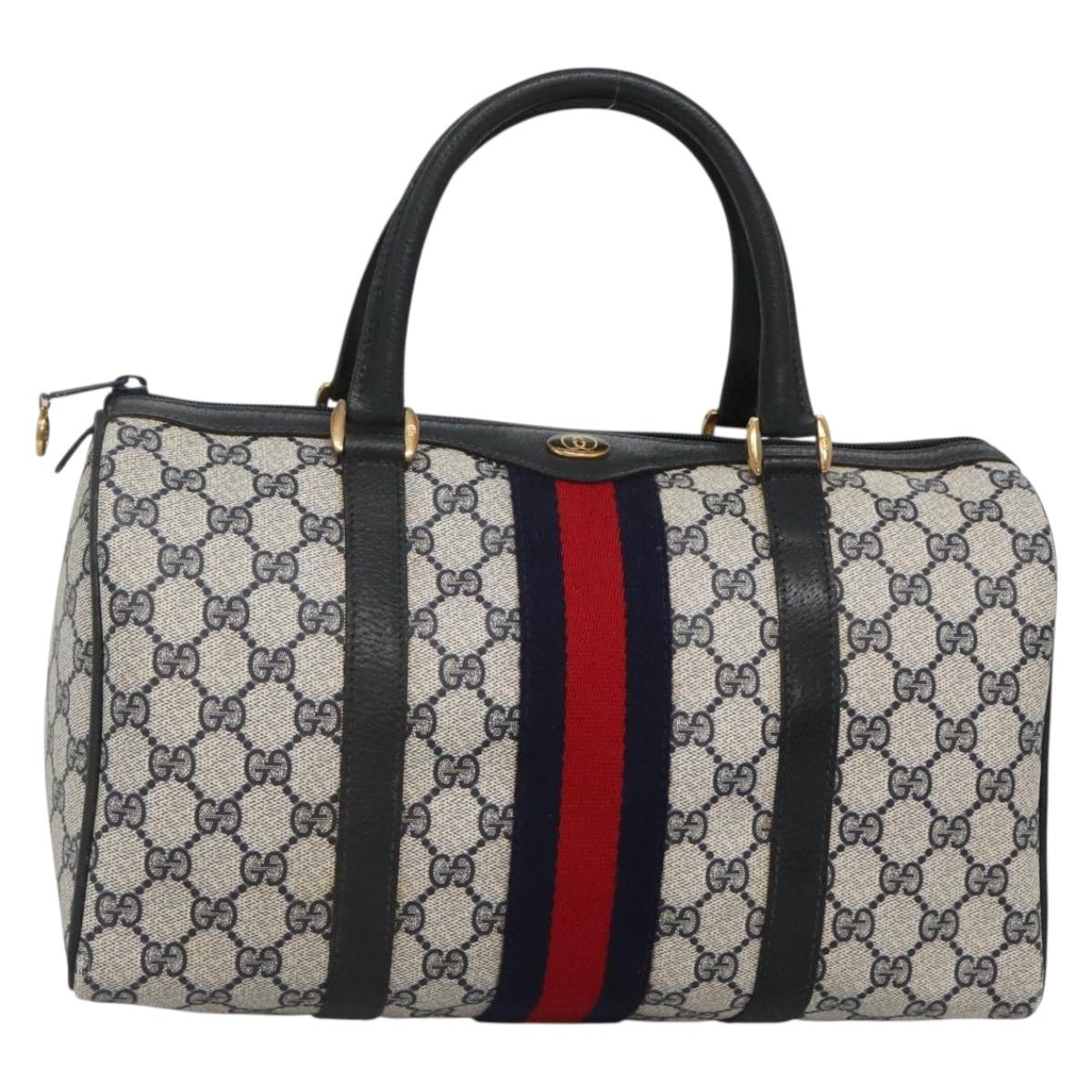 GUCCI ハンドバッグ ボストン 手提げ GG柄 インターロッキング PVC GUCCI ハンドバッグ ボストン 手提げ GG柄 インターロッキング PVC