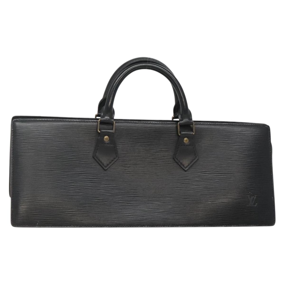 す*へ様 Louis Vuitton ブラック LOUIS VUITTON LV 50 Black Epi KeepAll Boston Weekend Travel Bag