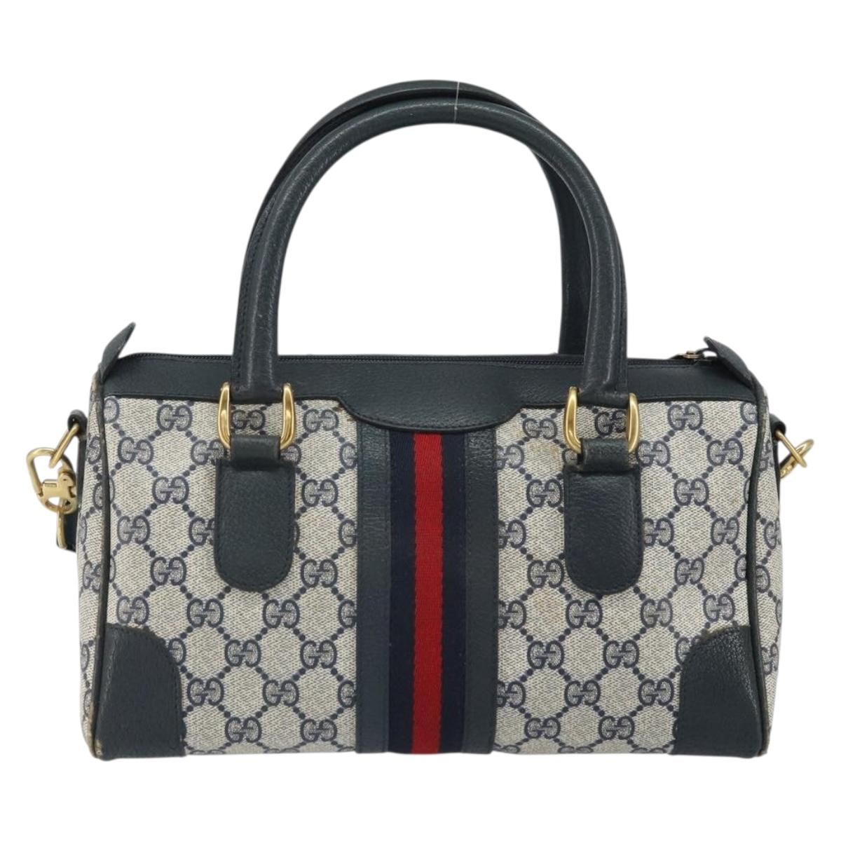 ri GUCCI GG柄 PVC ショルダーバッグ GUCCI グッチ シェリーライン ショルダーバッグ GG柄 PVC レザーの通販