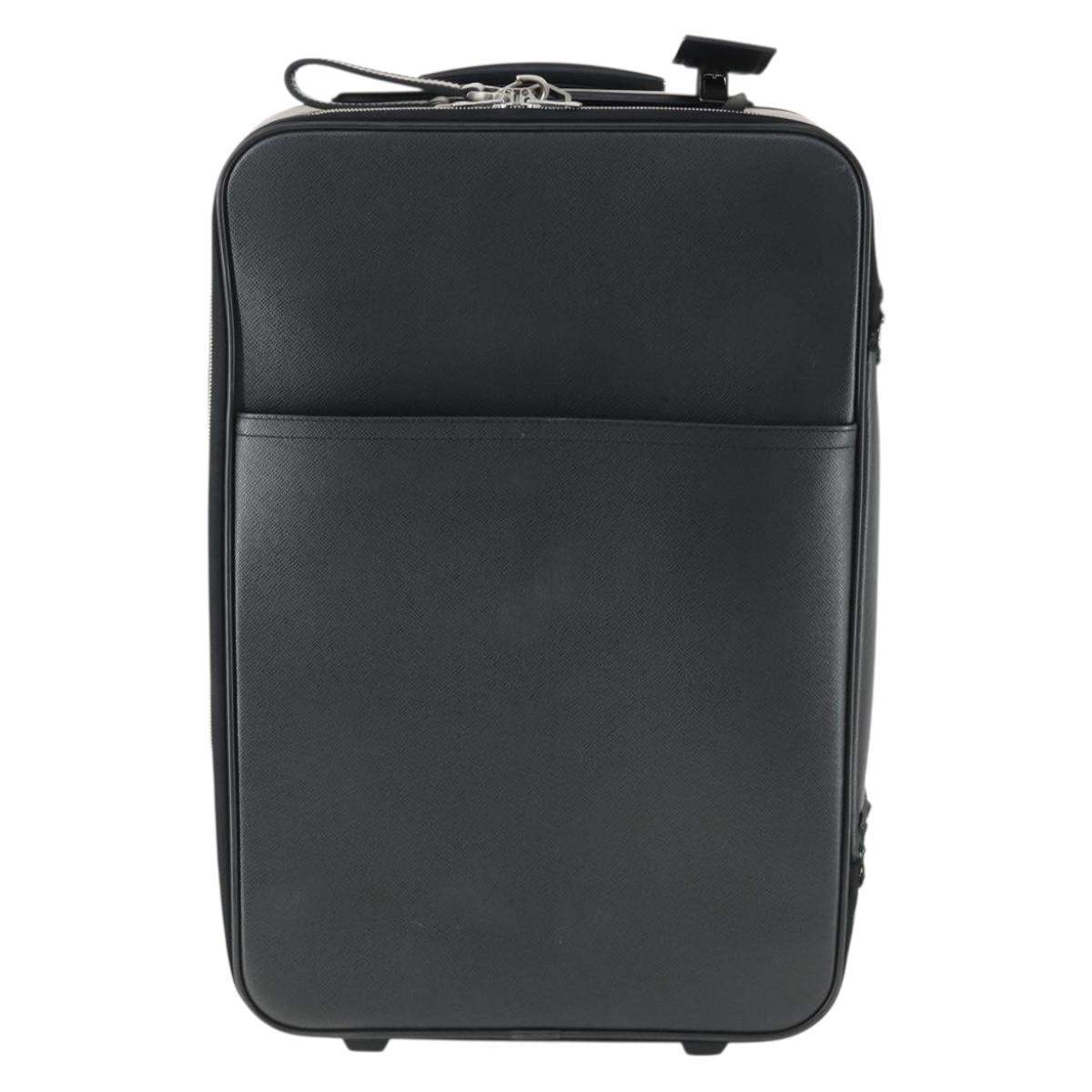 極美品■ルイヴィトン■タイガ ペガス 55 M23312 レザー スーツケース LOUIS VUITTON Taiga Pegas 55 Suitcase Ardoise M23312 LV Auth