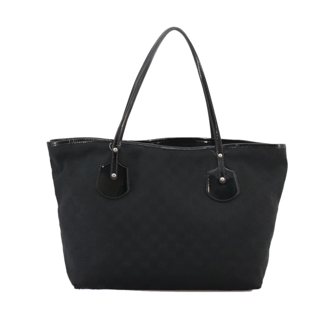 GUCCI グッチ ブラック 黒 ゴールド金具 エナメル 000 1669 0503
