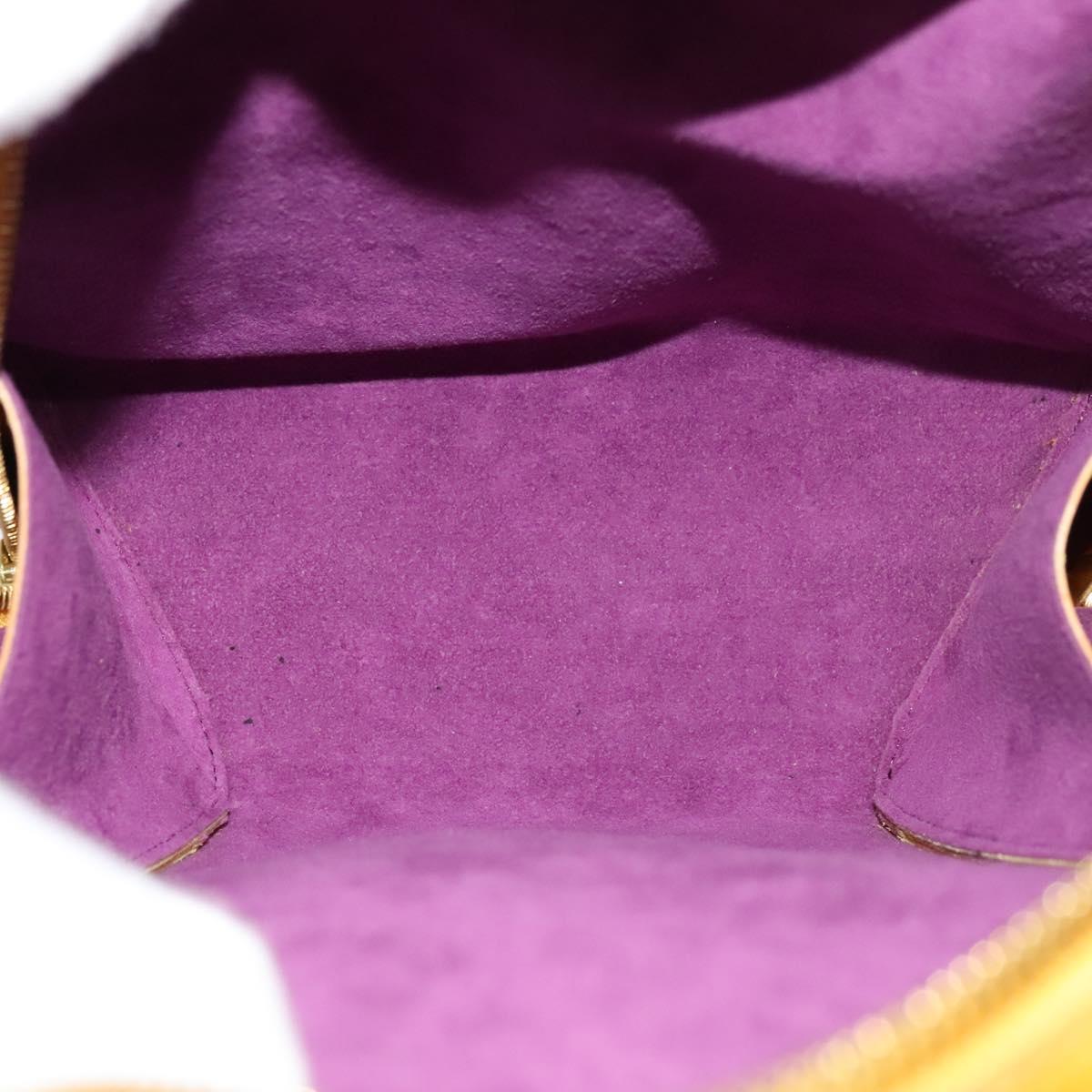 LOUIS VUITTON Epi Mabillon Backpack Yellow M52239 LV Auth  display picture 3