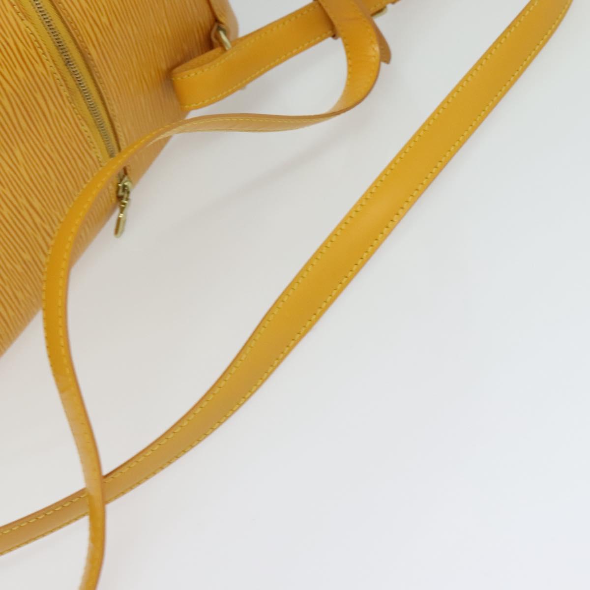 LOUIS VUITTON Epi Mabillon Backpack Yellow M52239 LV Auth 
