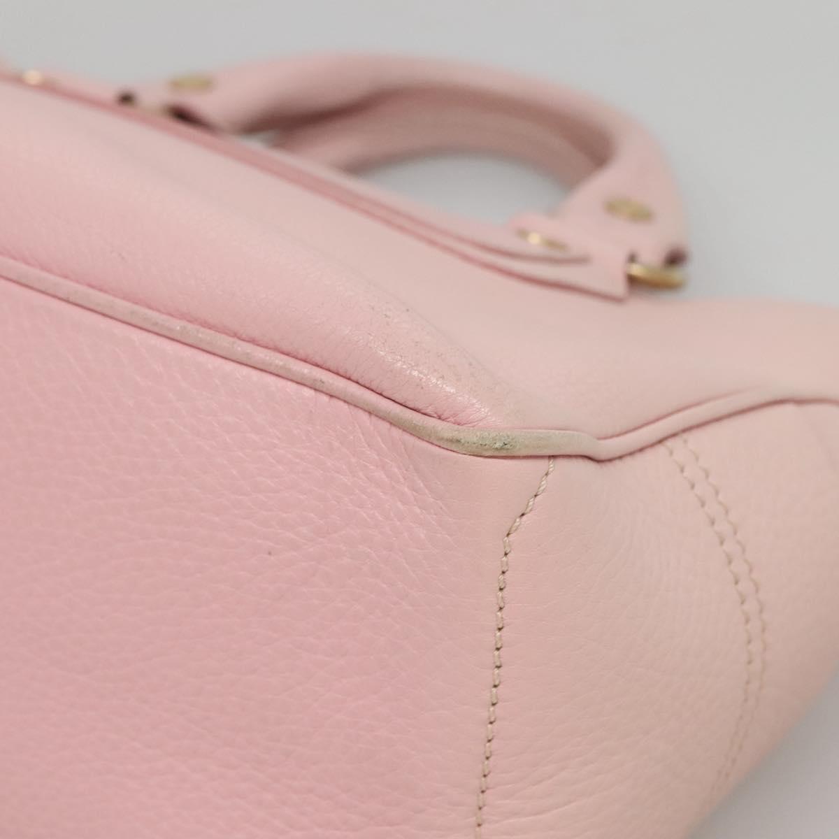 CELINE Boogie bag Hand Bag Leather Pink Auth ep9557 | eBay