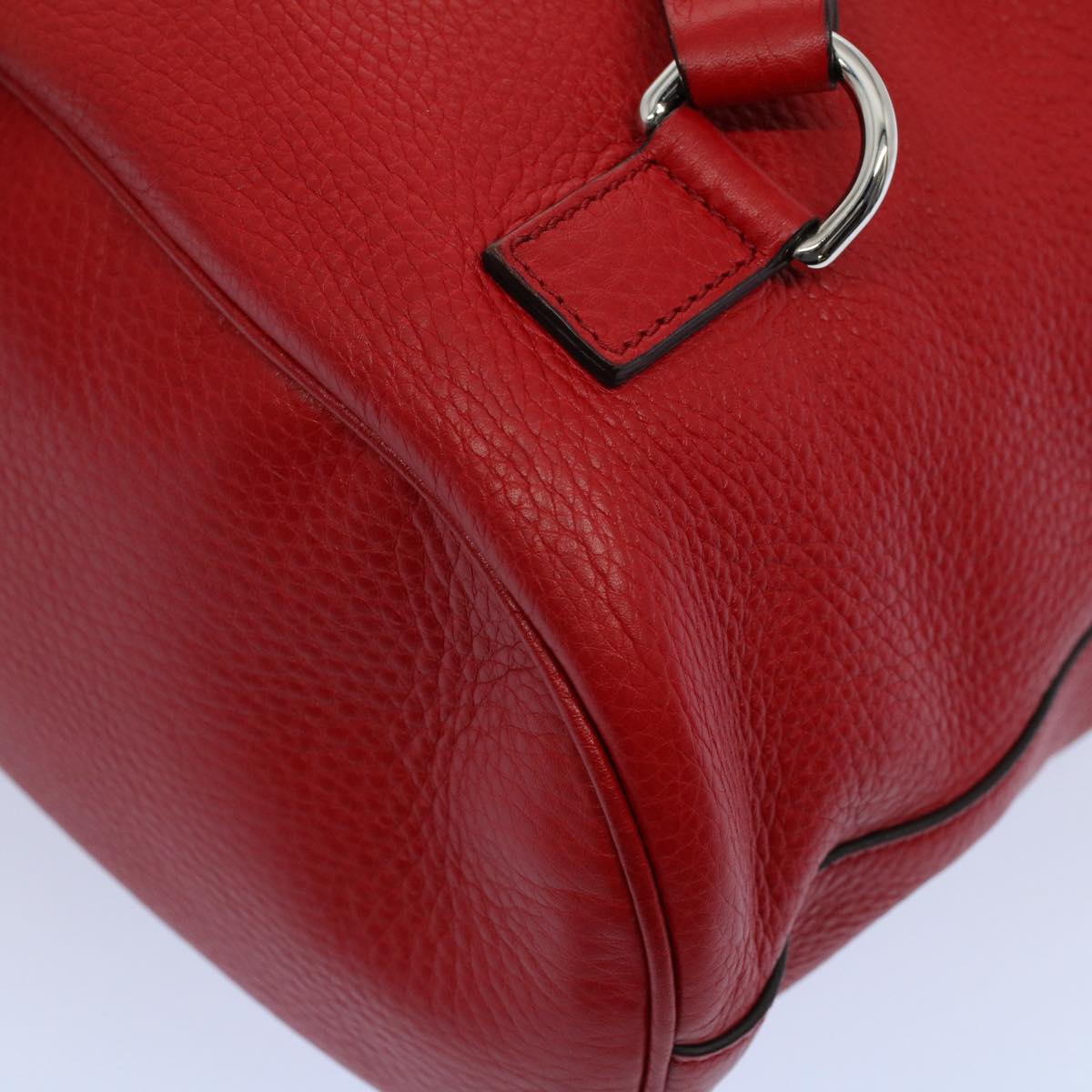 GUCCI Soho Backpack Leather Red 368588 Auth fm2801 GUCCI Soho Backpack Leather Red 368588 Auth FM2801 ref  main image 4