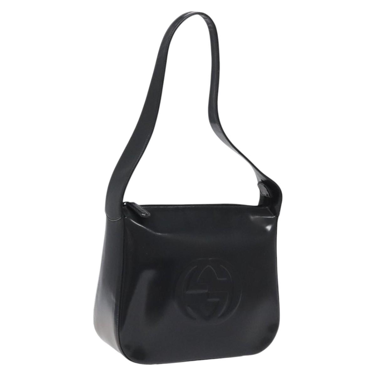 GUCCI Leather GG Embossed Shoulder Bag | eBay