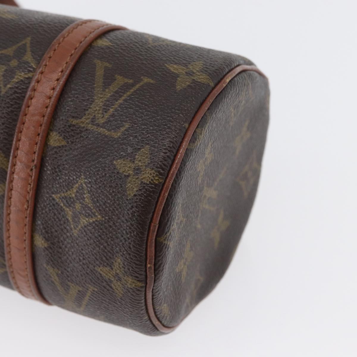 LOUIS VUITTON Monogram Papillon 22 Hand Bag M51367 LV Auth fm5077