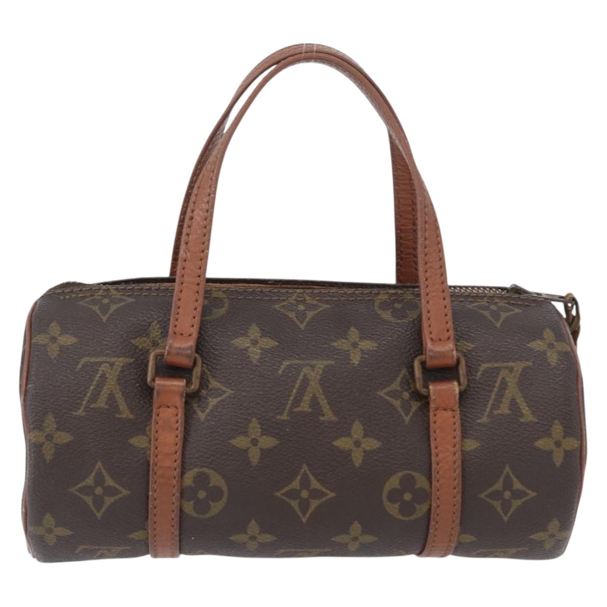 LOUIS VUITTON Monogram Papillon 22 Hand Bag M51367 LV Auth fm5077